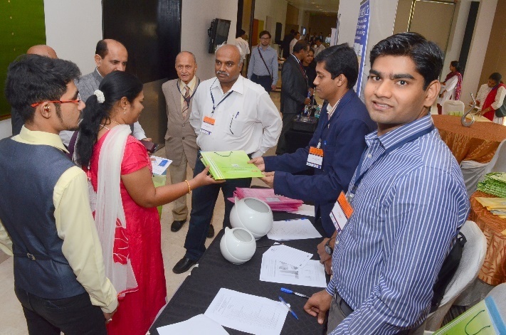 Delegates registering and receiving kits at the workshop