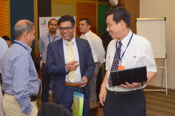 Interaction among some of the keynote speakers of the workshop
