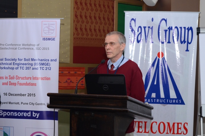 Keynote lecture by Dr. Michael Lisyuk, Chairman of ISSMGE TC 207