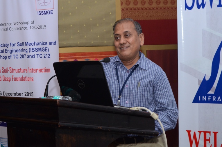 Keynote lecture by Prof. S.R. Gandhi, Member of ISSMGE TC 212