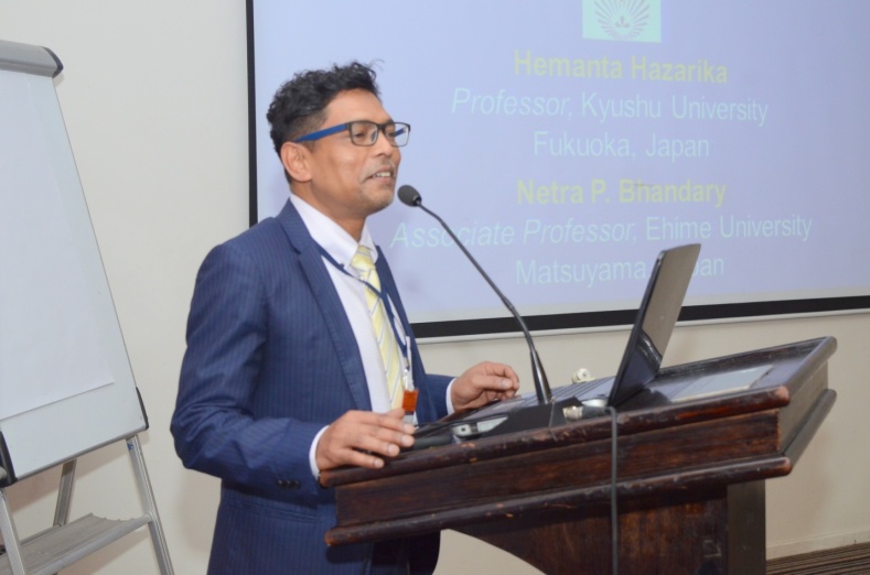 Keynote lecture by Prof. Hemanta Hazarika, Member of ISSMGE TC 207