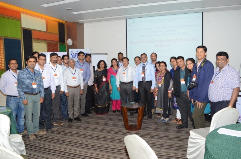 Some of the participants with organizer of workshop