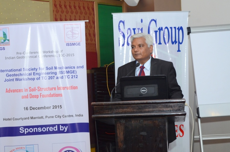 Keynote lecture by Prof. N. K. Samadhiya, Member of ISSMGE TC 207