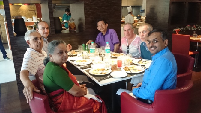 Lunch at workshop venue