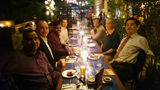 Dinner after the workshop